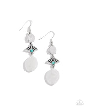 Load image into Gallery viewer, Creative Cascade - White - Earring
