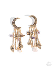 Load image into Gallery viewer, Crescent Call ~ Purple ~ Earring
