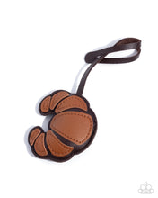 Load image into Gallery viewer, Croissant Commodity ~ Brown ~ Bag Charm
