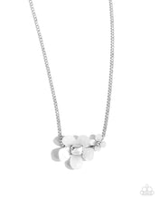 Load image into Gallery viewer, Dainty Deduction - White - Necklace
