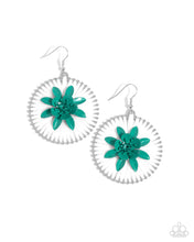 Load image into Gallery viewer, Dancing Daydream - Green - Earring
