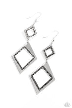 Load image into Gallery viewer, Deco Decoupage - Silver - Earring
