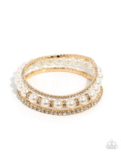 Load image into Gallery viewer, Delicate Debut ~ gold ~ Paparazzi bracelet
