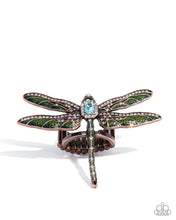 Load image into Gallery viewer, Dragonfly Delivery ~ Copper ~ Ring

