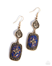 Load image into Gallery viewer, Earthy Expedition ~ Purple ~ Earring
