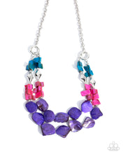 Load image into Gallery viewer, Eclectic Example ~ Purple ~ Necklace
