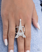 Load image into Gallery viewer, Eiffel Tower Ease ~ White ~ Paparazzi
