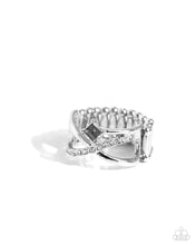 Load image into Gallery viewer, Elegantly Engaged - Silver - Ring
