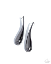 Load image into Gallery viewer, Elongated Effort ~ Black ~ Earring
