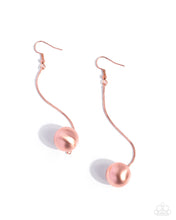 Load image into Gallery viewer, Elongated Embrace ~ Copper ~ Earring
