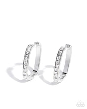 Load image into Gallery viewer, Encased Elevation ~ White ~ Earring
