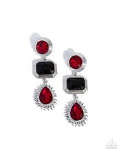 Load image into Gallery viewer, Entertaining the Thought ~ Red ~ Earring
