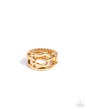 Load image into Gallery viewer, Eye-Catching Elegance ~ Gold ~ Ring
