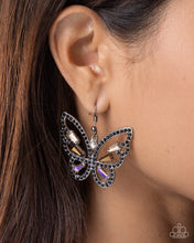 Load image into Gallery viewer, Fair Flutter ~ Black ~ Paparazzi
