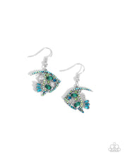 Load image into Gallery viewer, Fancy Free Fish ~ Green ~ Earring
