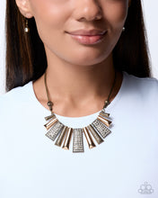 Load image into Gallery viewer, Ferocious Fringe ~ Brass ~ Paparazzi
