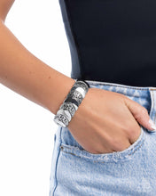 Load image into Gallery viewer, Filigree Flair ~ Silver ~ Paparazzi
