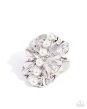 Load image into Gallery viewer, Flared Freestyle ~ White ~ Ring
