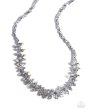 Load image into Gallery viewer, Flickering Fashion - Silver - Necklace
