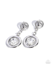 Load image into Gallery viewer, Flirtatious Fandom ~ White ~ Earring

