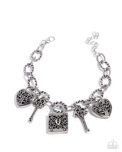 Load image into Gallery viewer, Flirty Filigree ~ Silver ~ Bracelet
