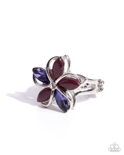 Load image into Gallery viewer, Floral Fabrication ~ Purple ~ Ring
