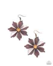 Load image into Gallery viewer, Floral Fascination ~ Copper ~ Earring
