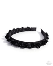 Load image into Gallery viewer, Floral Film ~ Black ~ Hair Accessories 
