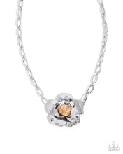 Load image into Gallery viewer, Flourishing Fanfare ~ Silver ~ Necklace

