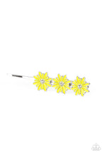 Load image into Gallery viewer, Flower Patch Princess ~ Yellow ~ Hairclip
