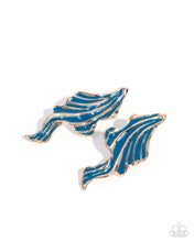 Load image into Gallery viewer, Fluid Fashion ~ Blue ~ Earring
