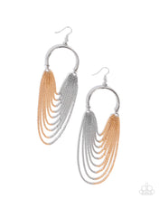 Load image into Gallery viewer, Focused Fringe ~ Silver ~ Earring
