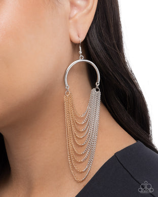 Focused Fringe ~ Silver ~ Paparazzi