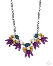 Load image into Gallery viewer, Folklore Flair ~ Purple ~ Necklace
