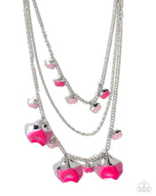 Load image into Gallery viewer, Forward Fashion ~ Pink ~ Necklace
