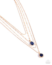 Load image into Gallery viewer, Four-Part Harmony ~ Blue ~ Necklace
