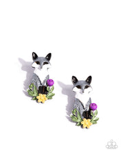 Load image into Gallery viewer, Fox Fanatic ~ Silver ~ Earring
