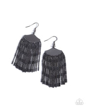 Load image into Gallery viewer, Fringe Foundation ~ Black ~ Earring
