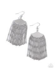 Load image into Gallery viewer, Fringe Foundation ~ Silver ~ Earring
