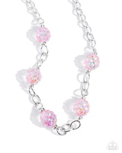 Load image into Gallery viewer, Gentle Glass - Pink - Paparazzi  - Necklace
