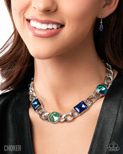Load image into Gallery viewer, Groundbreaking Glitter ~ green ~ Paparazzi necklace
