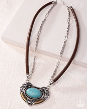 Load image into Gallery viewer, Grounded Gesture ~ Blue ~ Convention Piece 2025 ~ Necklace
