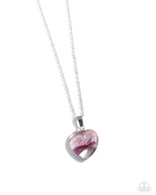 Load image into Gallery viewer, HEART Exhibition - Purple - Necklace
