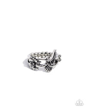 Load image into Gallery viewer, Handcrafted Hummingbird ~ Silver ~ Ring
