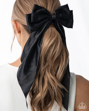 Load image into Gallery viewer, Have A BOW At It ~ Black ~ Paparazzi
