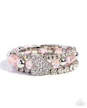 Load image into Gallery viewer, Heartfelt Heiress ~ Pink ~ Bracelet
