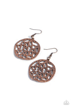 Load image into Gallery viewer, Holey Heirloom ~ Copper ~ Earring

