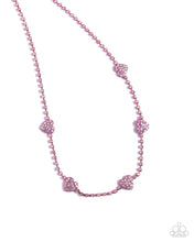 Load image into Gallery viewer, Homecoming Hearts - Pink - Necklace
