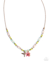 Load image into Gallery viewer, Hummingbird History ~ Pink ~ Necklace
