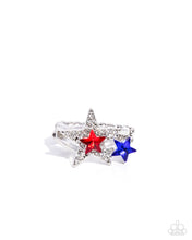 Load image into Gallery viewer, I Pledge Allegiance to the Stars ~ Multi ~ Ring
